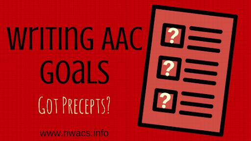 Writing AAC Goals