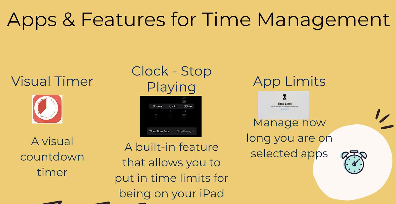 Apps & Features for time management