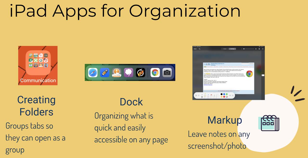 ipad Apps for organization